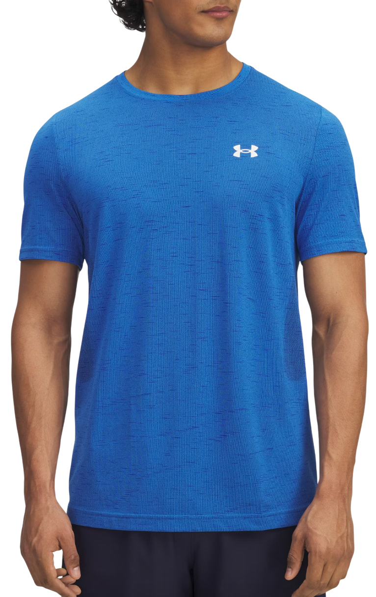 Tričko Under Armour Vanish Seamless Short Sleeve T-Shirt Modrá | 1382801-402