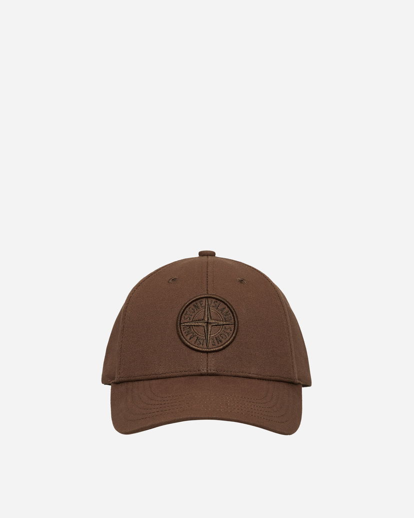 Šiltovka Stone Island Logo Cap Military Hnedá | 811599661 V0054