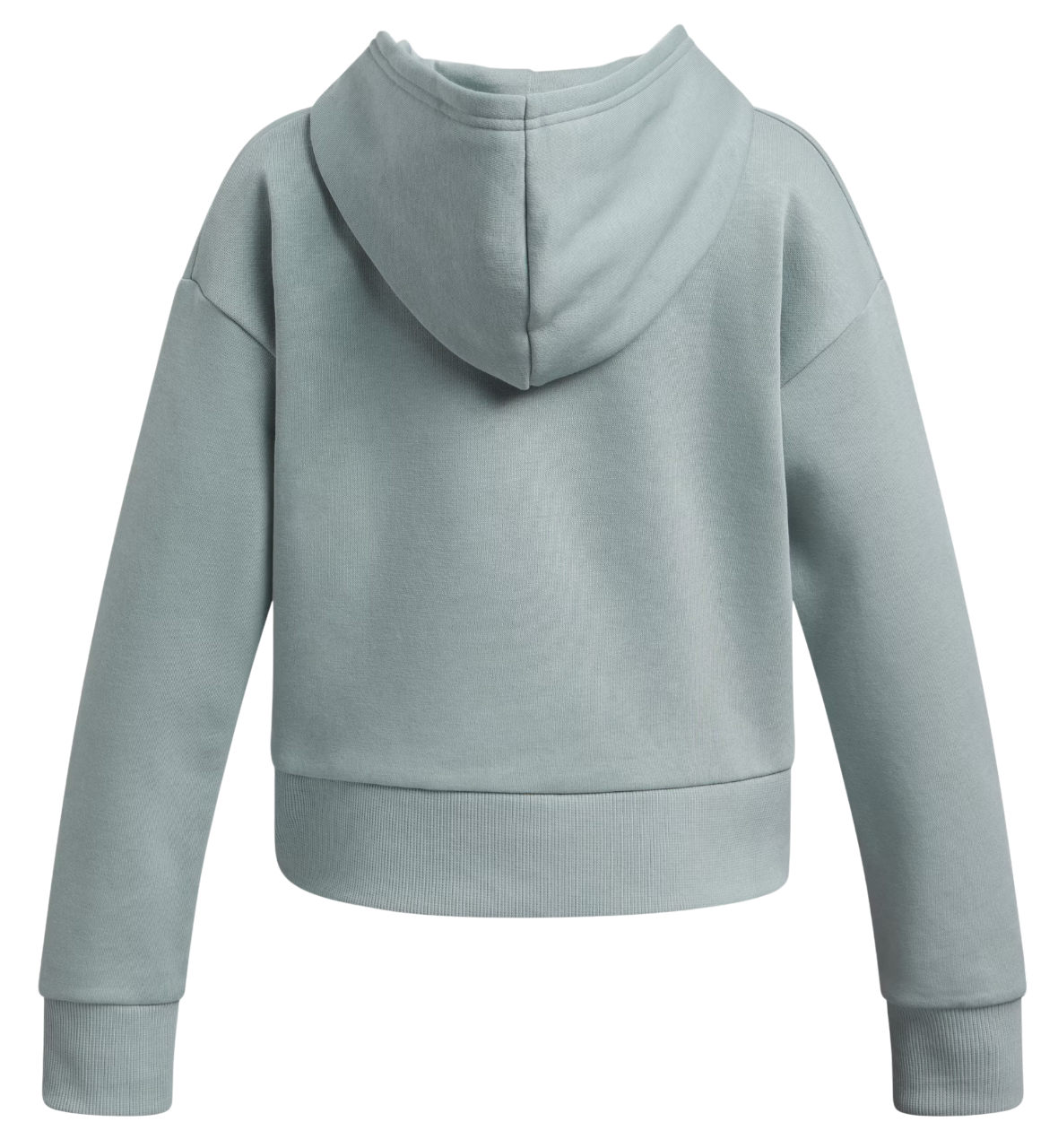 Mikina Under Armour UA Rival Fleece Cropped Hoodie Zelené | 1379517-348, 1