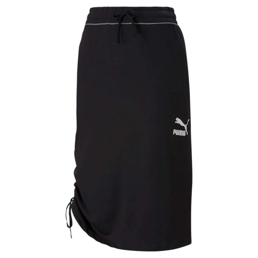 Sukňa Puma Kontrast Midi Skirt Čierna | 531315-01