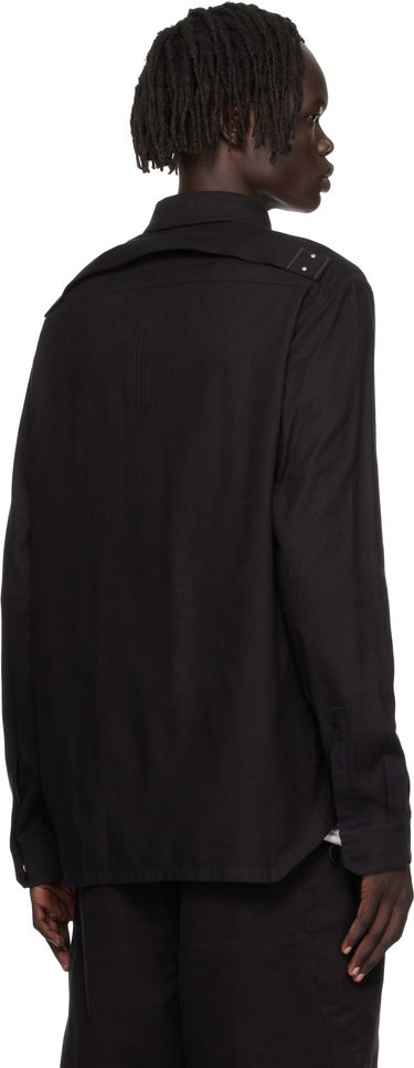 Košeľa Rick Owens Rick Owens Concordians Fogpocket Shirt Čierna | RU02E1237 FLW, 2
