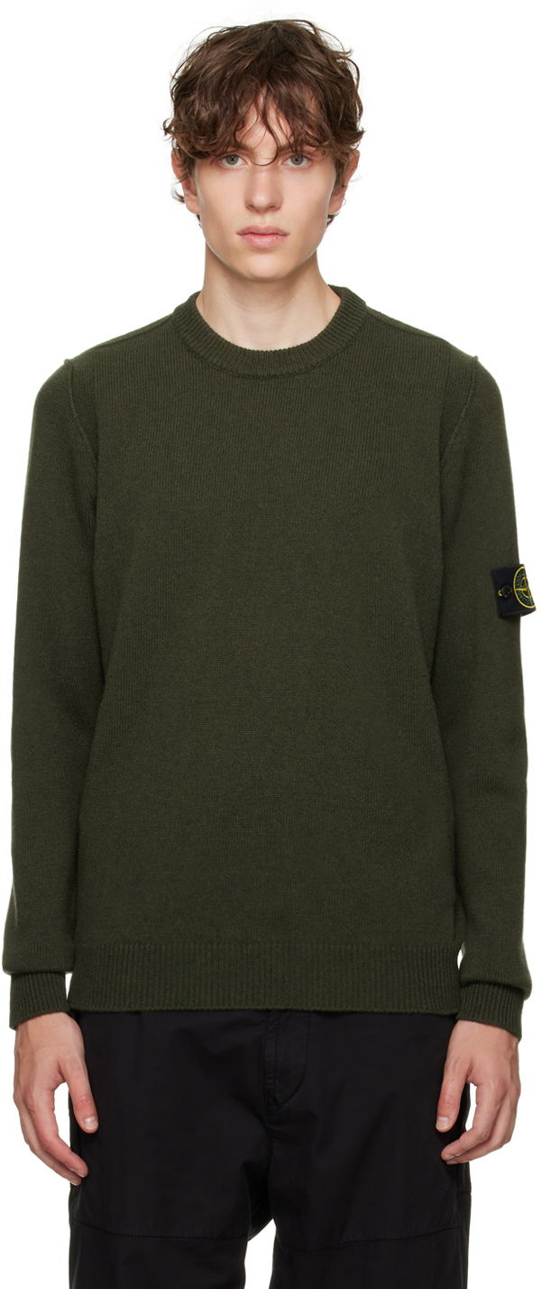 Sveter Stone Island Crewneck Zelené | 7915508A3, 0