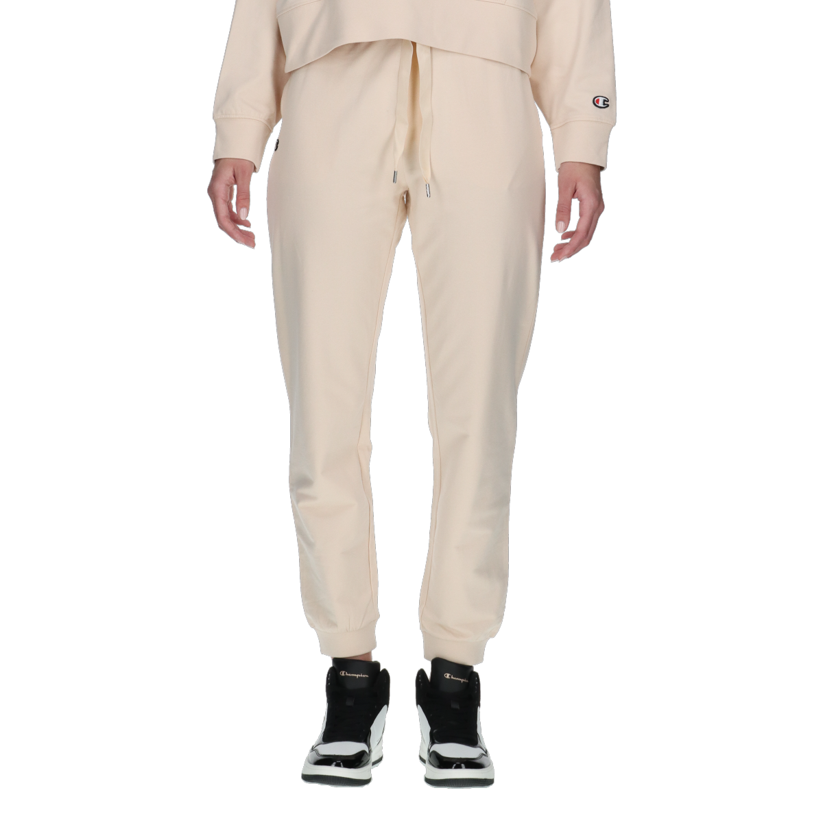 Tepláky Champion Simple Drawstring Cuffed Joggers Béžová | 117611-MS018, 0