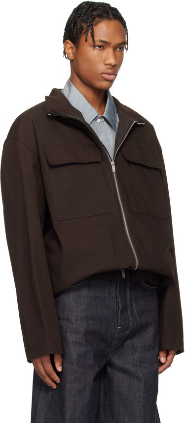 Bunda Jil Sander Jil Sander Sportswear Zip-Up Jacket Hnedá | J47SW0006_J45267, 1