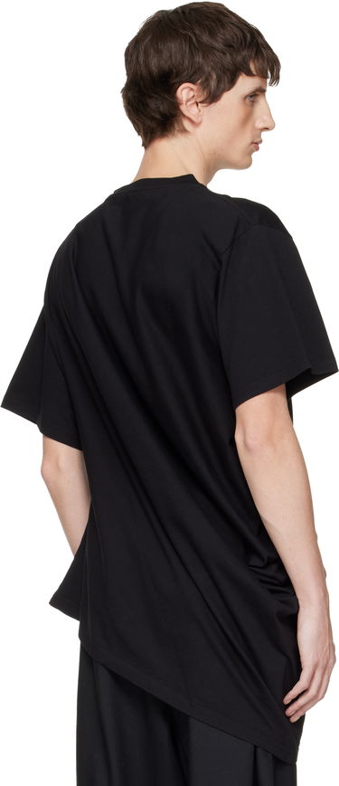 Tričko Charles Jeffrey Loverboy LOVERBOY Topsy Turvy T-shirt Čierna | 052081701, 2