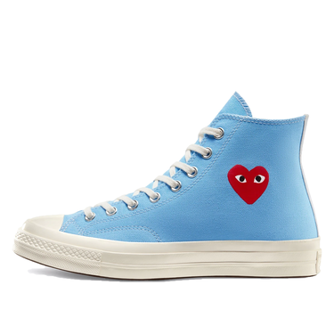 Tenisky a topánky Converse Comme des Garçons PLAY x Chuck Taylor All-Star 70s Hi Modrá | 168300C, 3