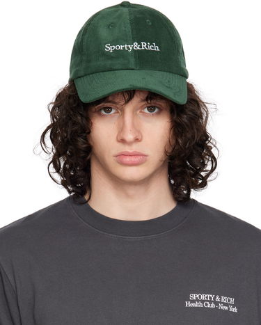 Šiltovka Sporty & Rich Embroidered Cap Zelené | ACAW2322MS, 0