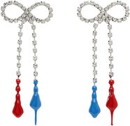 Ottolinger Crystal Bow Drop Earrings