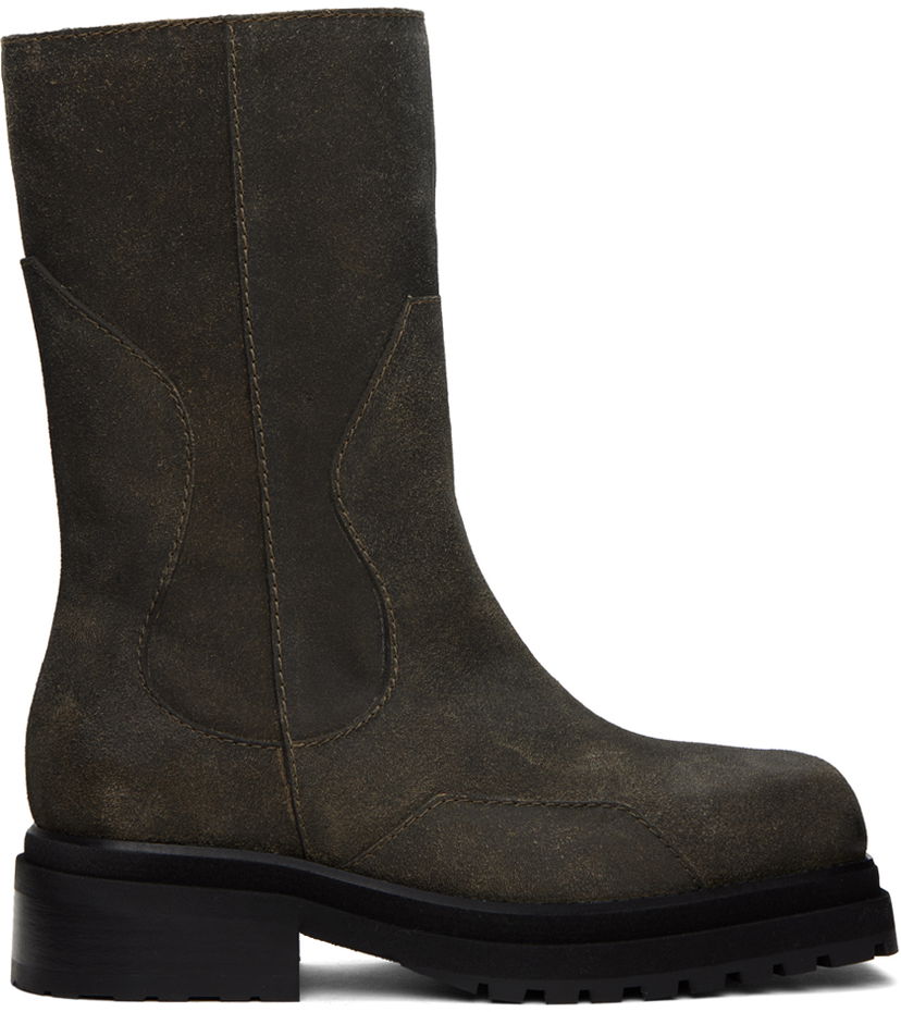 Tenisky a topánky Eckhaus Latta Eckhaus Latta Stacked Boots Čierna | FEKLWSTB307106