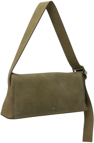 Taška cez rameno OSOI Suede Shoulder Bag Zelené | 24FWB01016120, 2