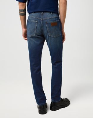 Džínsy Wrangler Wrangler River Tapered Jeans 38x32 Modrá | 112370922:38:32, 0