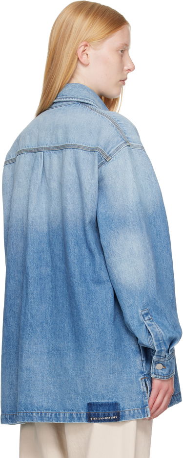 Košeľa Stella McCartney Stella McCartney Iconic Denim Shirt Modrá | 6D04113SQH27, 2