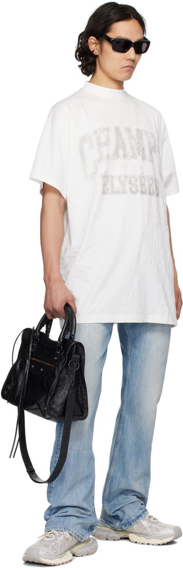 Džínsy Balenciaga Balenciaga Low-Waist Jeans Modrá | 814225TRW59, 3