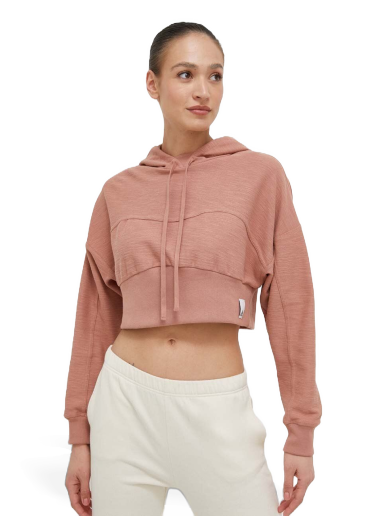 Mikina adidas Originals Lounge Terry Loop Hoodie Ružová | HZ1598