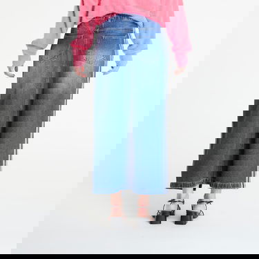 Sukňa adidas Originals Adicolor 3-Stripes Denim Pencil Skirt Modrá | JW2658, 2