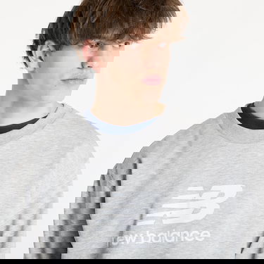 Mikina New Balance Athletics Logo Sweatshirt Šedá | MT41500AG, 1