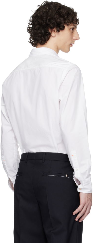 Košeľa BOSS Regular-Fit Cotton Poplin Shirt Biela | 50518304, 3
