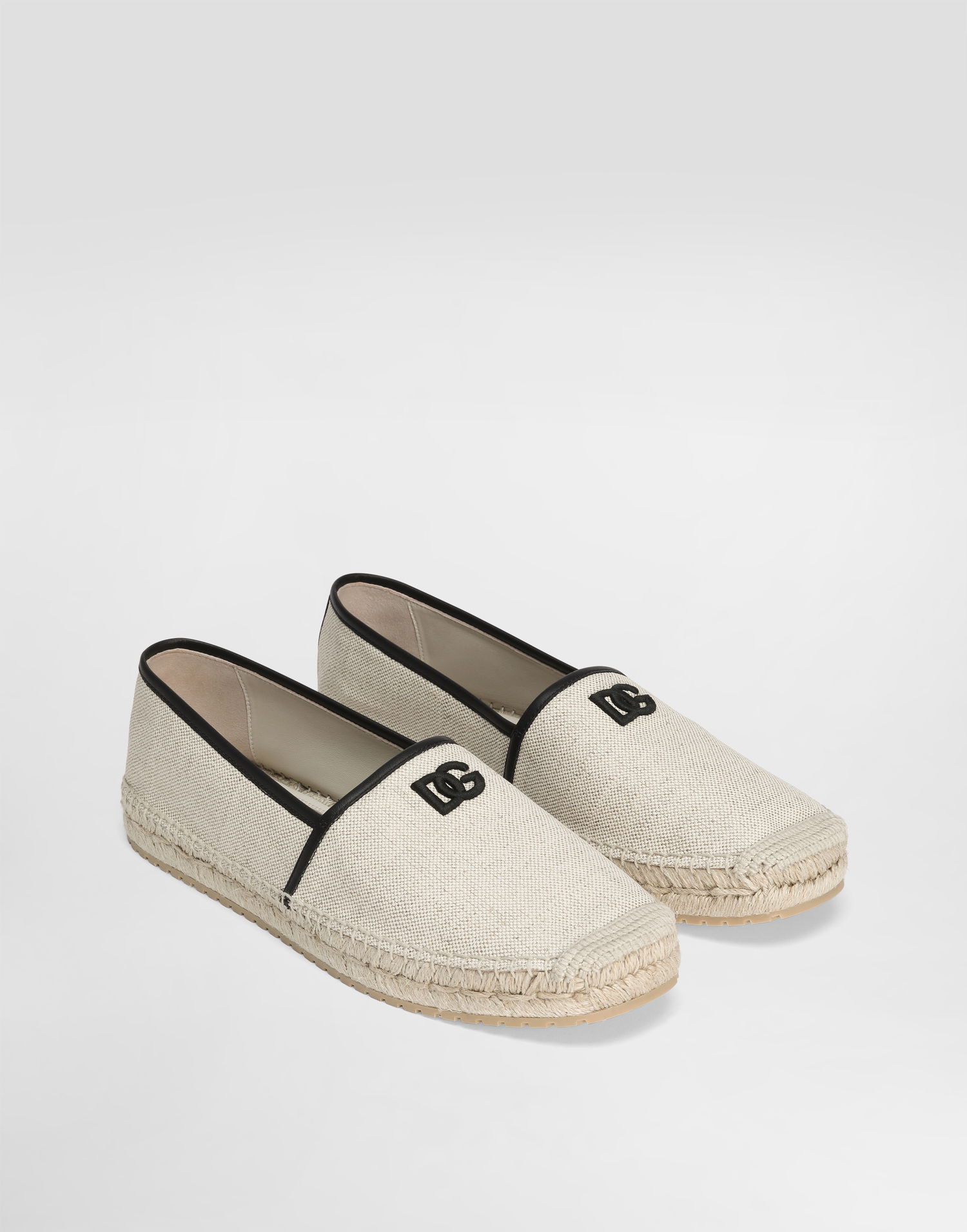 Doplnky Dolce & Gabbana Dolce & Gabbana Salt&pepper And Nappa Espadrilles Béžová | A50730A9Q938S469, 1