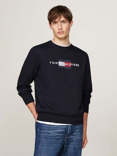 Mikina Tommy Hilfiger Pullover Sweatshirt Čierna | MW0MW35541DW5, 0