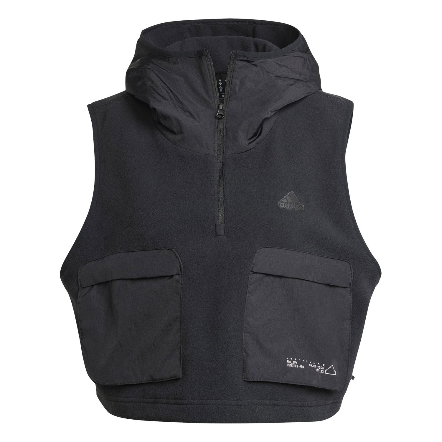 Vesta adidas Performance Polar Fleece Vest Čierna | IV7521, 0