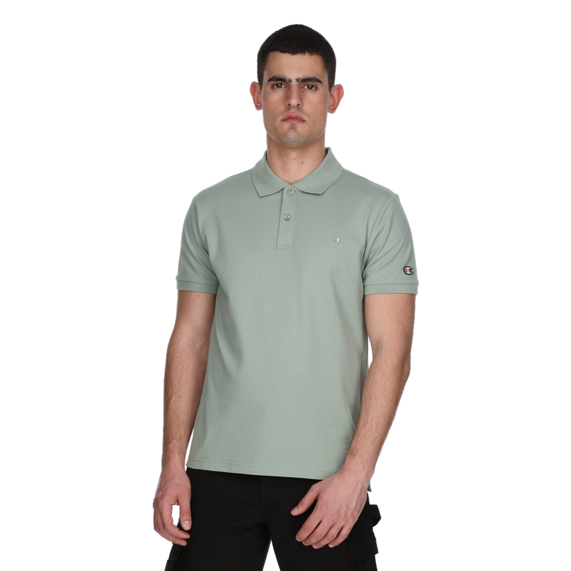 Polo tričko Champion Short Sleeve Polo Shirt Zelené | 221484-GS517