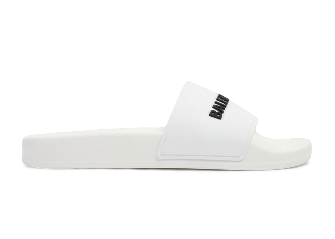 Tenisky a topánky Balenciaga Pool Slides White Black 3D Logo (W) Biela | 565547 W1S83 9034, 0