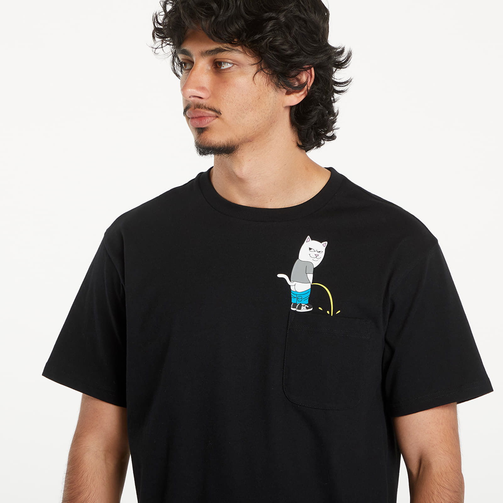 Potty Pocket Short Sleeve Tee Black