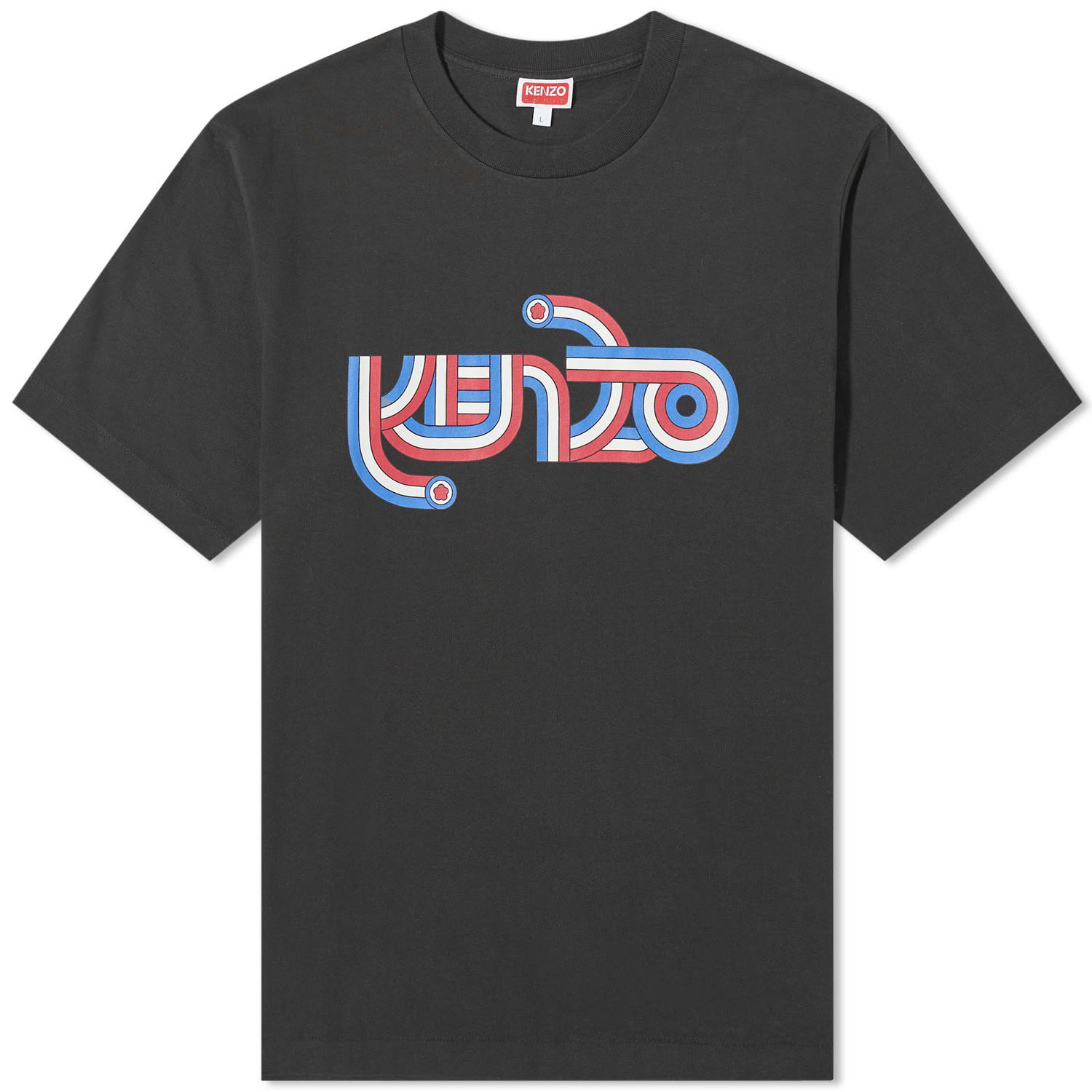 Tričko KENZO Target Logo T-Shirt Black Čierna | FD65TS1094SY-99J, 0