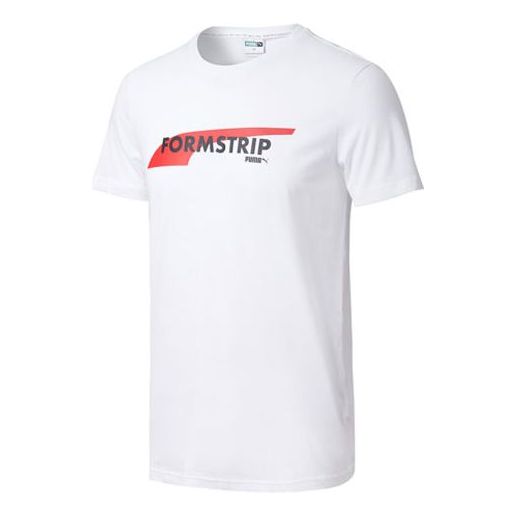 Tričko Puma Short Sleeve Graphic T-Shirt Biela | 597335-52