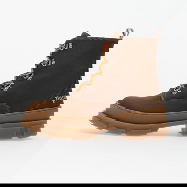 Tenisky a topánky Palm Angels Track Ankle Boots Brown/ Off White Hnedá | PBIE001F25LEA0016003, 0