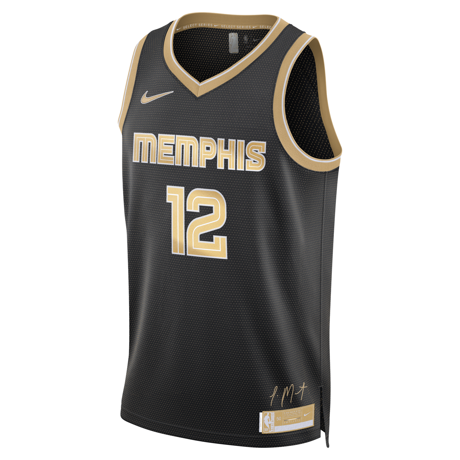 Dres Nike Dri-FIT NBA Swingman Ja Morant Memphis Grizzlies 2024 Select Series Čierna | FN5915-053, 0