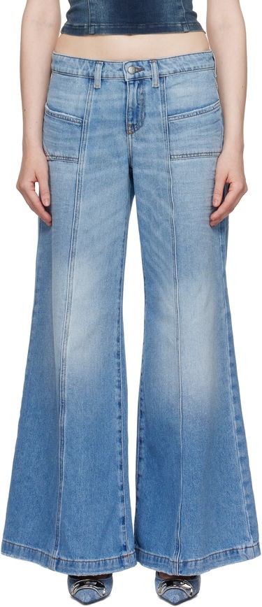 Džínsy Diesel D-Akii Flare Jeans Modrá | A12808 0CLBA, 0