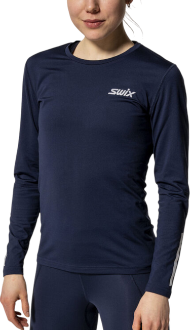 Tričko SWIX SWIX Pace NTS Long Sleeve Baselayer Top Navy | 10015-23-75100, 0