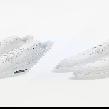 Tenisky a topánky Nike Air Max 90 Leather GS Biela | CD6864-100, 4