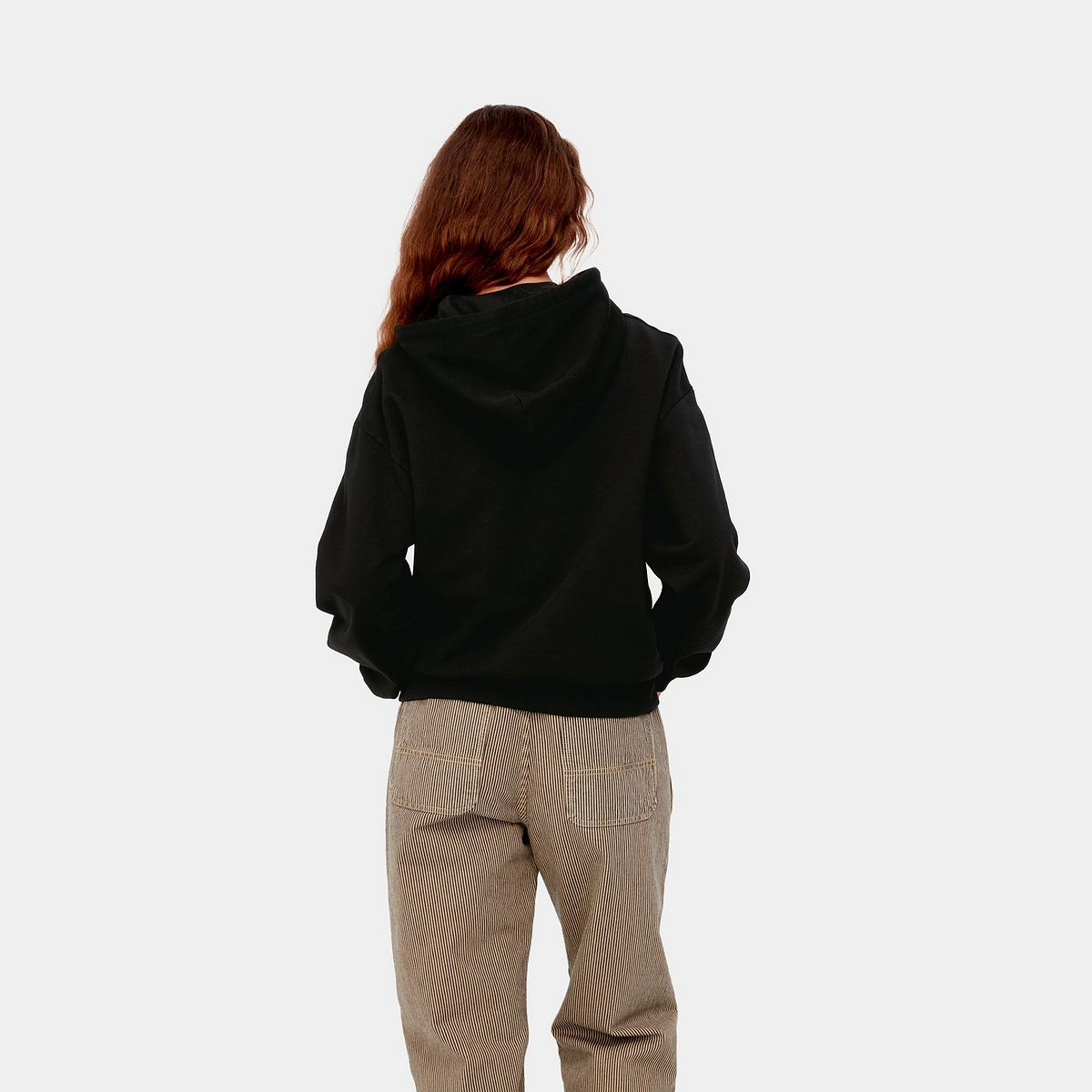Mikina Carhartt WIP Hooded Casey Sweatshirt Čierna | I030630_0M4_XX, 1