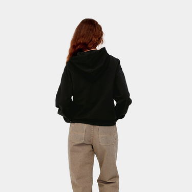 Mikina Carhartt WIP Hooded Casey Sweatshirt Čierna | I030630_0M4_XX, 1