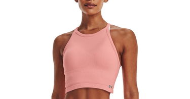 Crop Top Under Armour Rush Seamless Crop Top Ružová | 1377597-603, 1