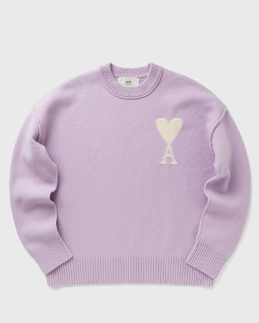 Sveter AMI AMI Paris Boxy ADC Sweater XXL Fialová | UKS090.KN0090-505, 0