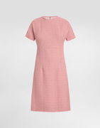 Dolce & Gabbana Raschel Tweed Midi Dress