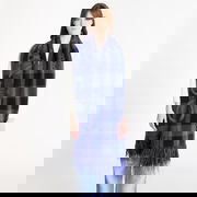 Bookish Check S Cobalt Blue/ Light Blue