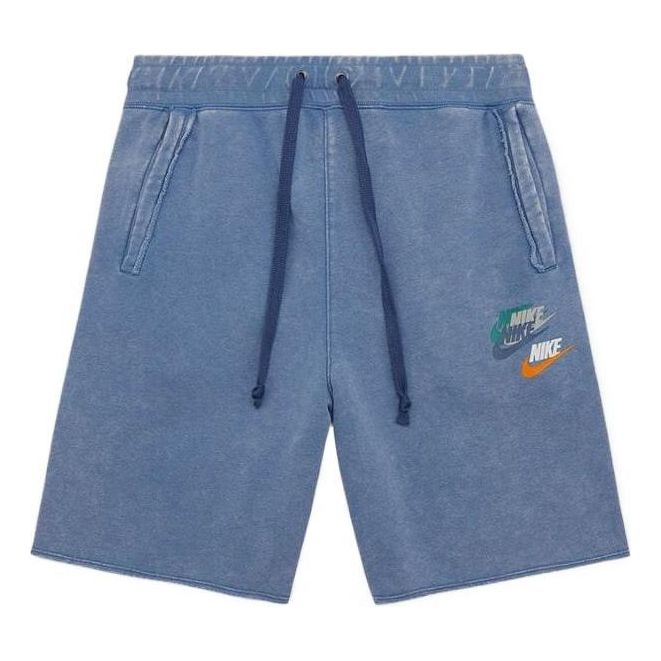 Šortky Nike Alphabet Logo Loose Fit Shorts Modrá | DV3315-410