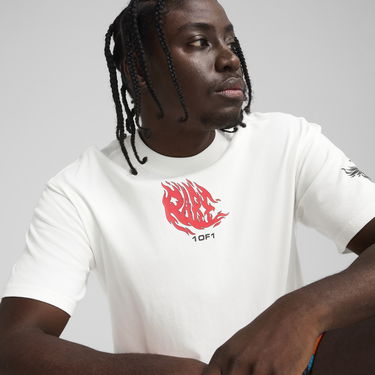 Tričko Puma Melo Phoenix Basketball T-Shirt Biela | 630688_01, 4