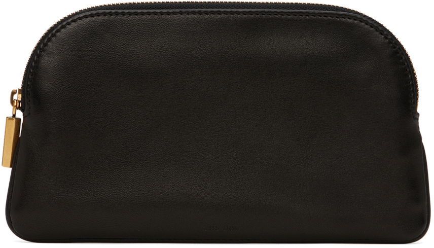 Cestovná taška The Row Leather Zip Pouch Čierna | W1650M-L108, 0
