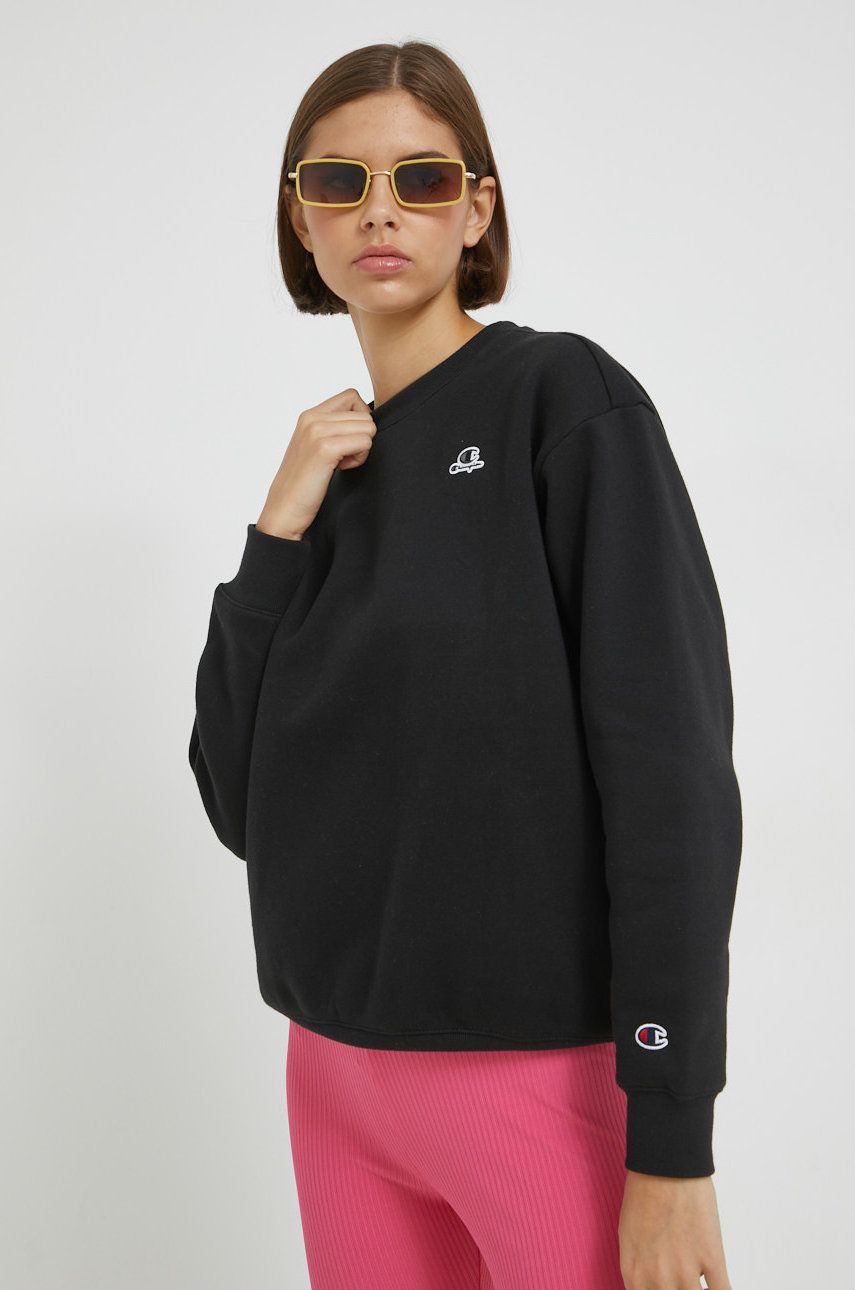 Mikina Champion Hoodie Čierna | 115483, 0