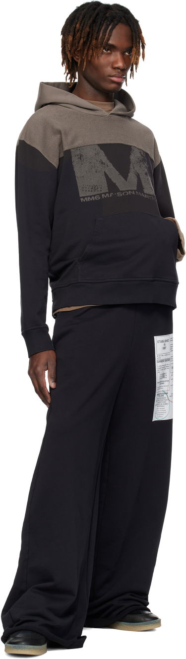Mikina Maison Margiela MM6 Maison Margiela Washed Hoodie Hnedá | SH0GU0025 MTJ016, 3