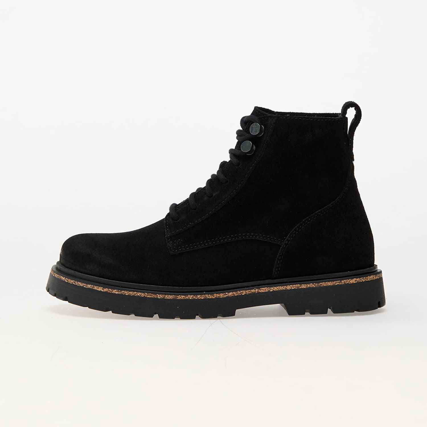 Tenisky a topánky Birkenstock Highwood Lace Mid W Leather Velvet Black Čierna | 1028893, 0