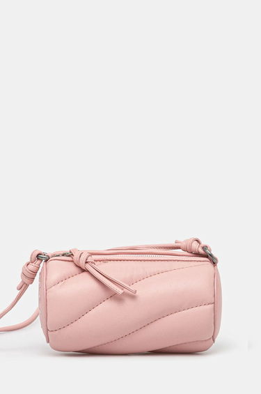 Kabelka Fiorucci Micro Mella Leather Barrel Bag Ružová | U01FMASL005LE04PN02, 0