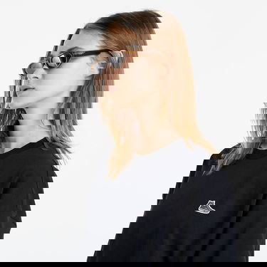 Tričko Converse Converse Chuck Taylor Patch Crew Neck T-Shirt Čierna | 10020931-A02, 4