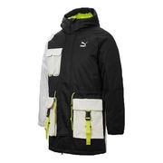 Retro Block Down Jacket