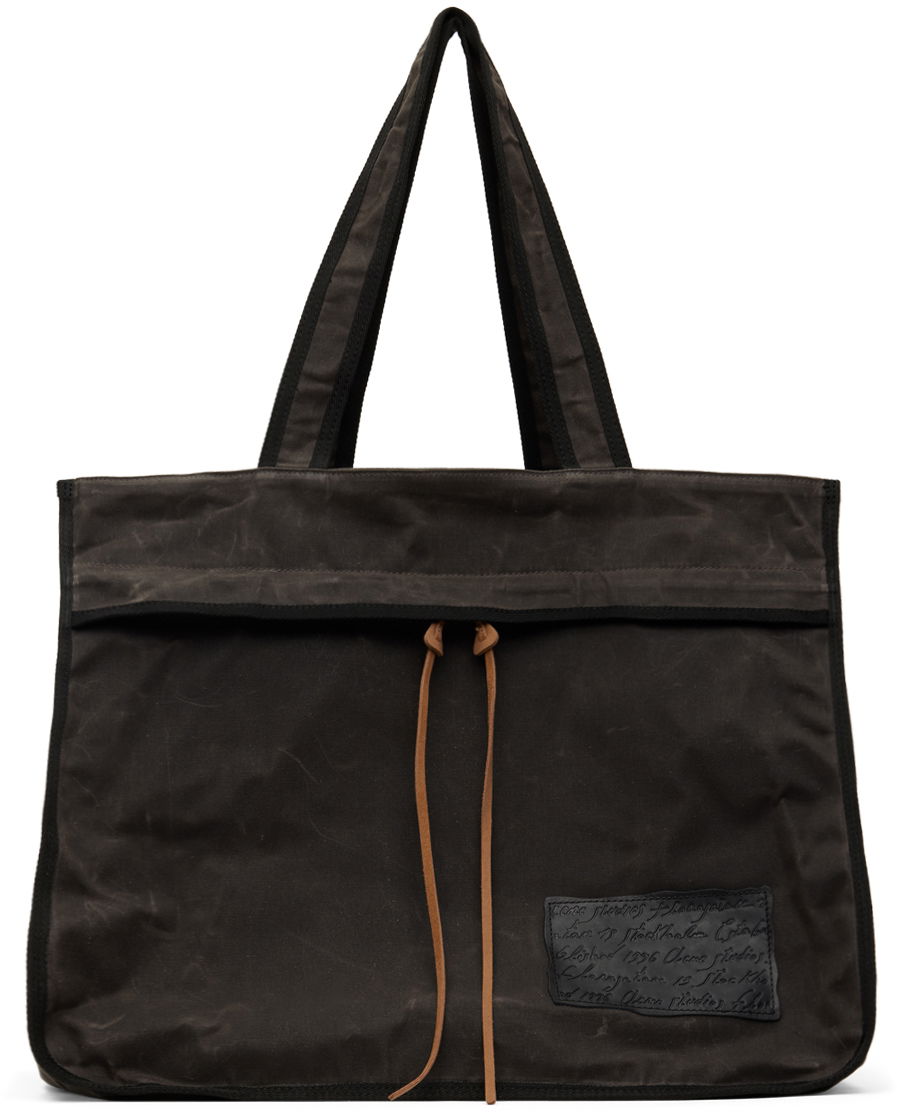 Tote bag Acne Studios Patch Tote Bag Šedá | C10200-, 0